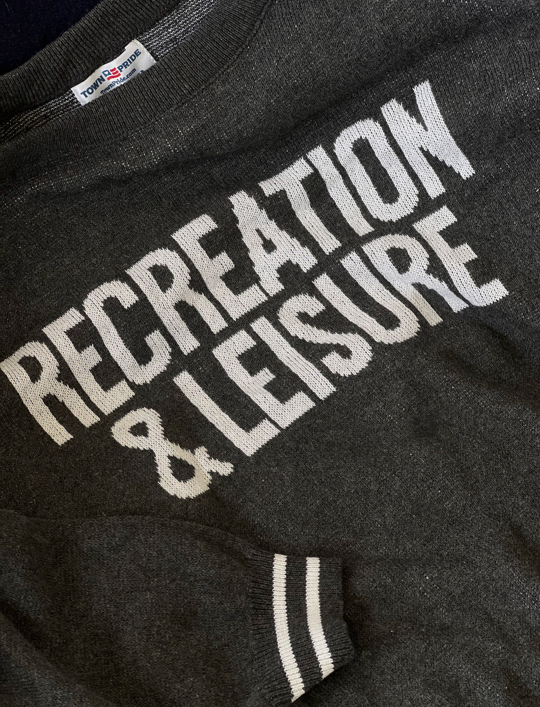 Recreation & Leisure Knit Sweater in Grey