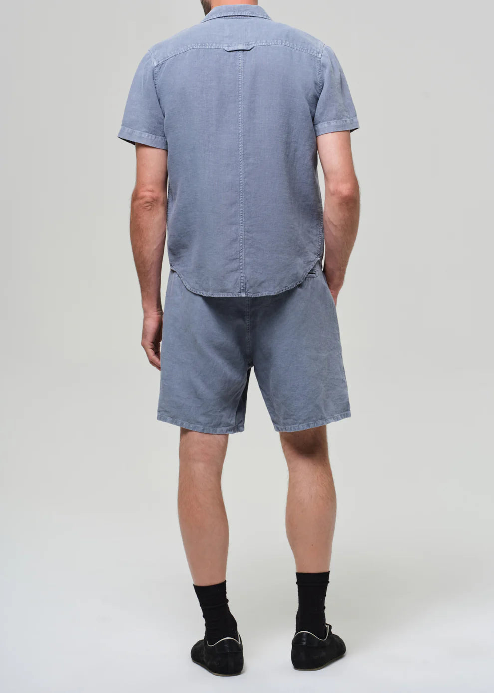 Drawstring Deck Linen Short