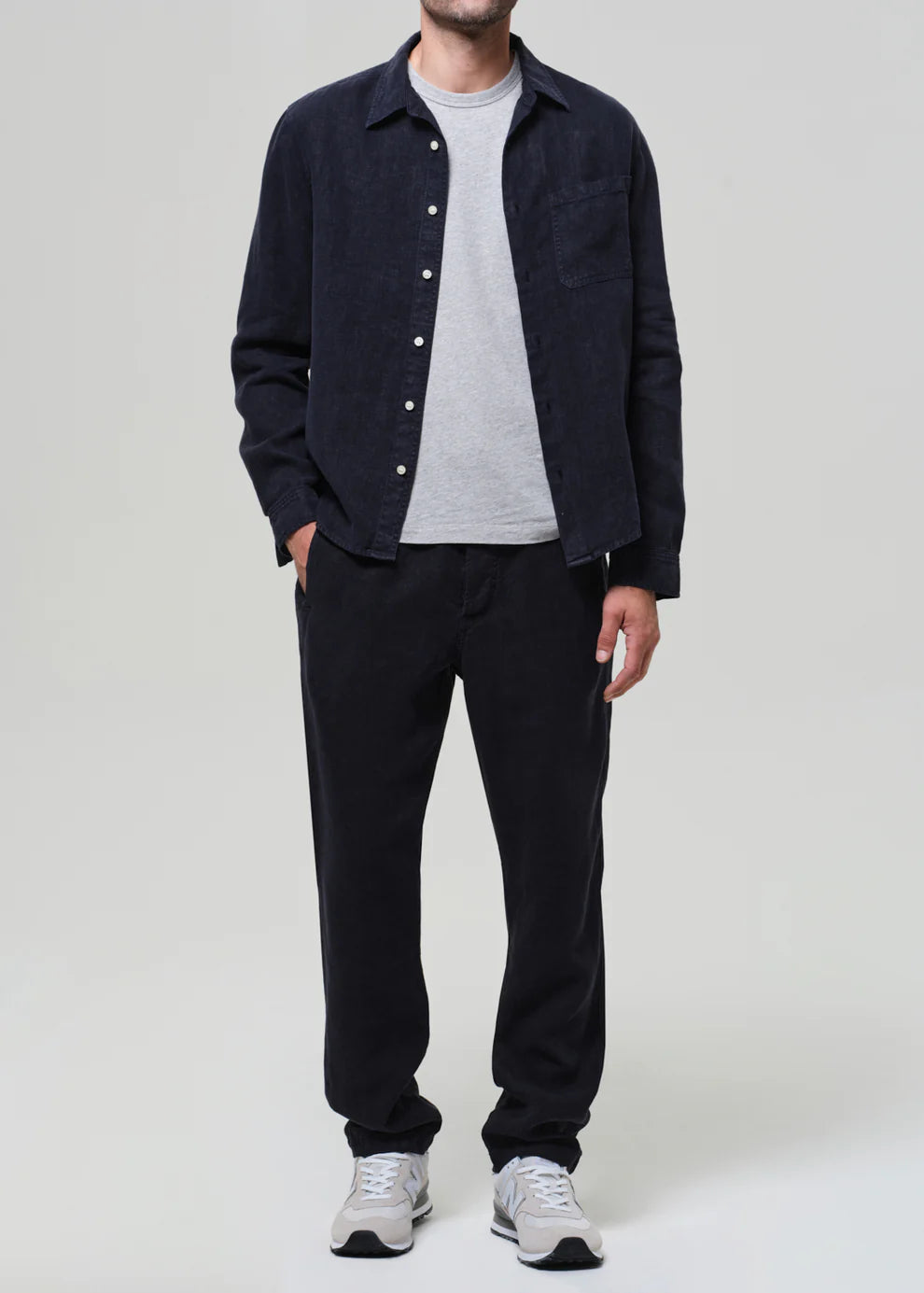 Drawstring Deck Linen Pant