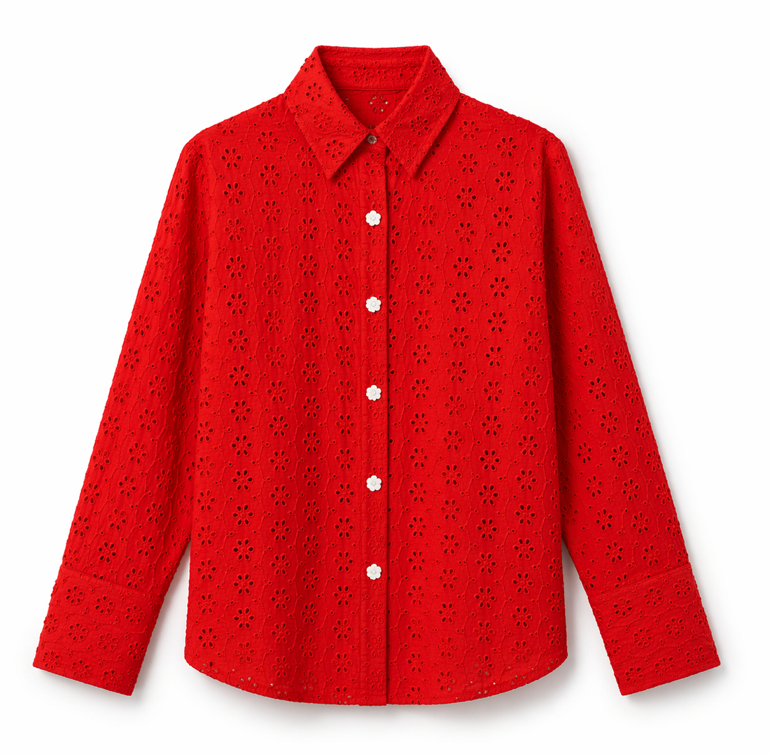 The Daily Button Up - Eyelet