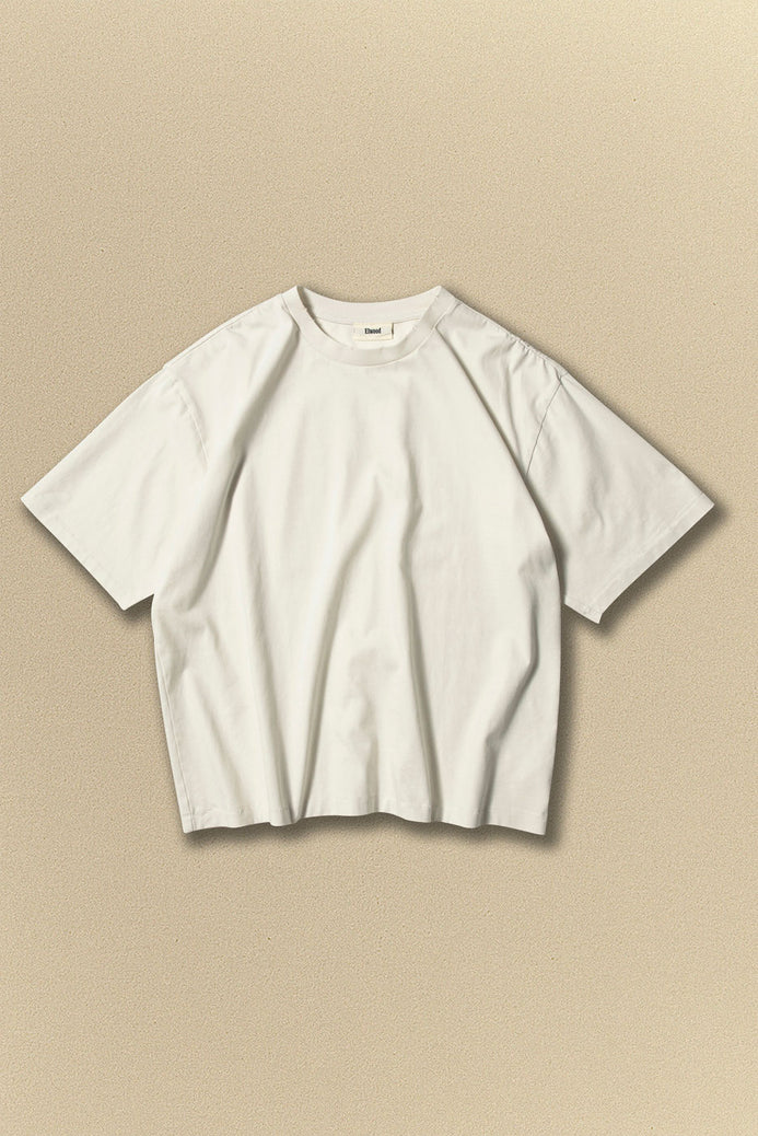 Oversize Core Tee in Vintage White