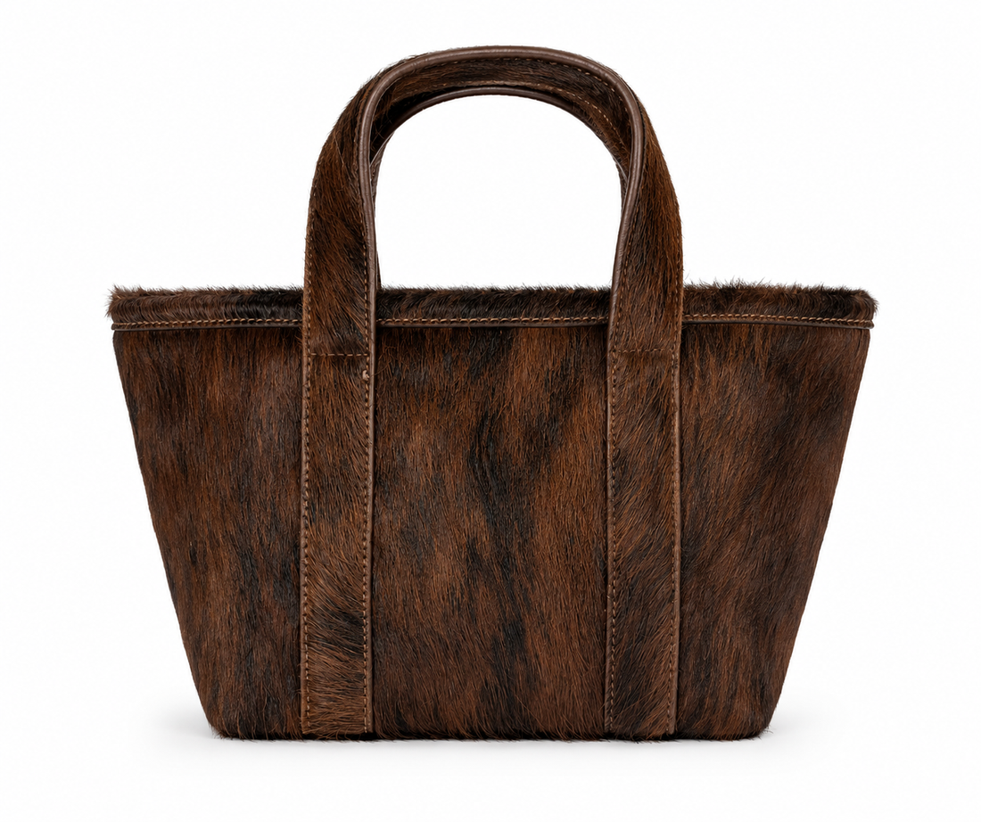 Cowhide Boat Tote