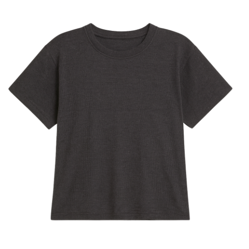 Thermal Tee in Charcoal