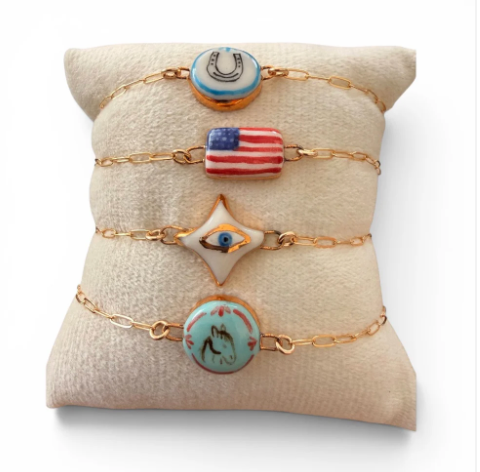 Paperclip Charm Bracelet