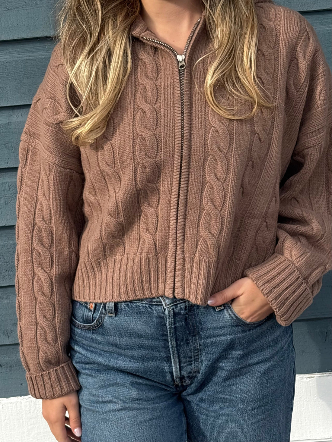 The Rosie Cable Hoodie