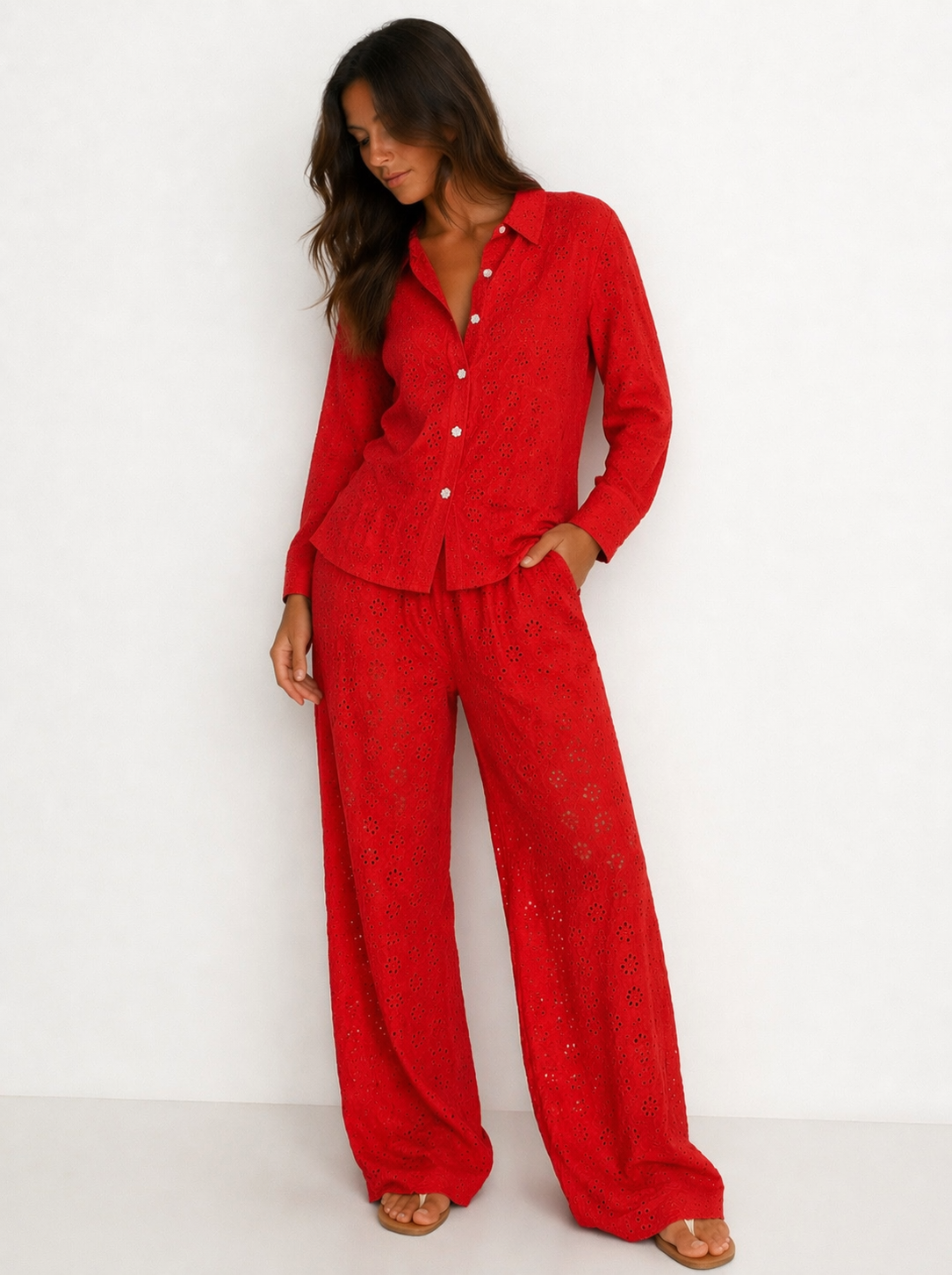 The Daily Button Up - Eyelet