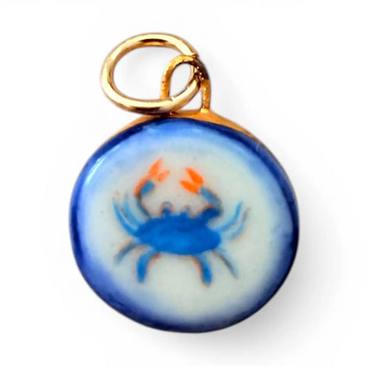 Blue Crab Charm