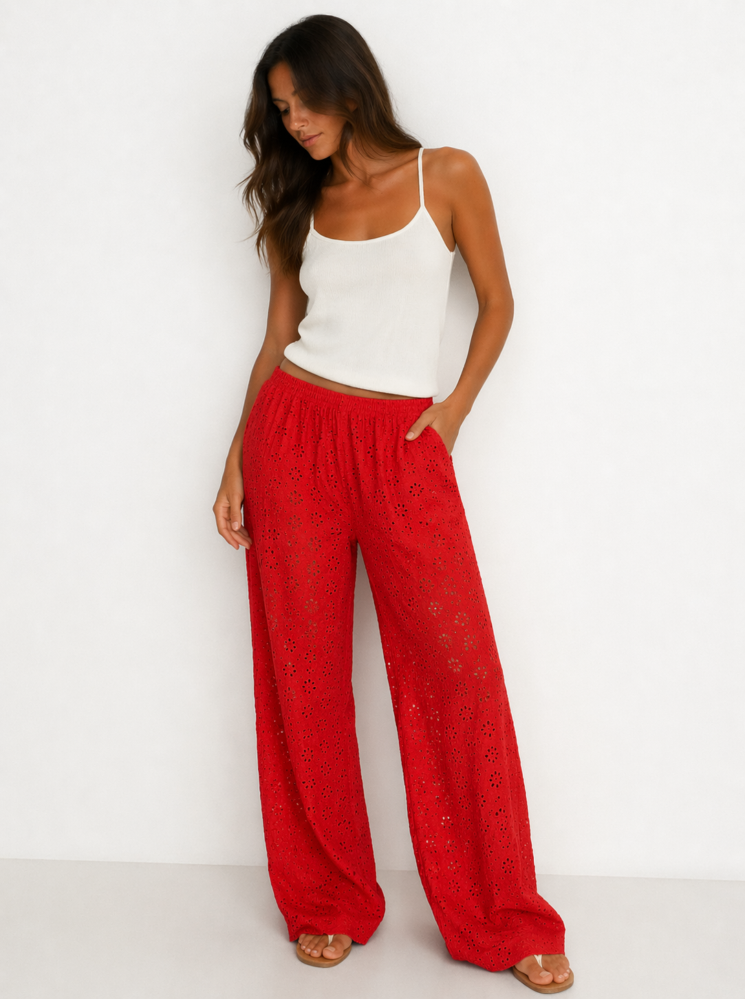 The Daily Pant - Eyelet