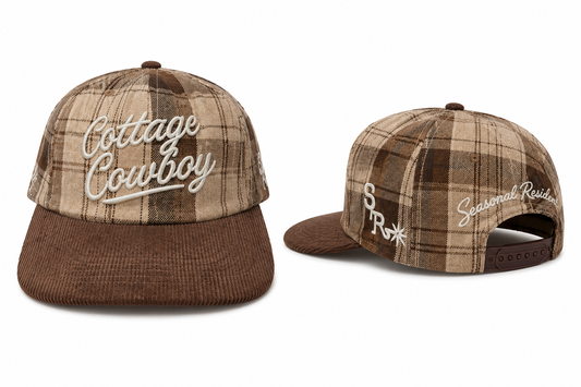 Flannel Cottage Cowboy Painters Hat