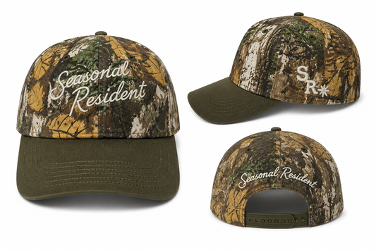 Seasonal Resident Camo Baseball Hat