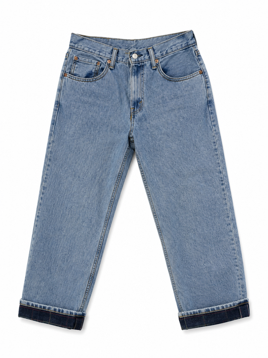 Vintage Flannel Cuff Jean