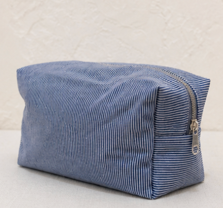 Stripe Cosmetic Bag