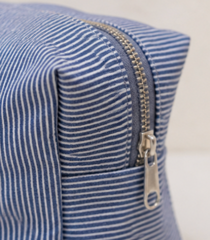 Stripe Cosmetic Bag