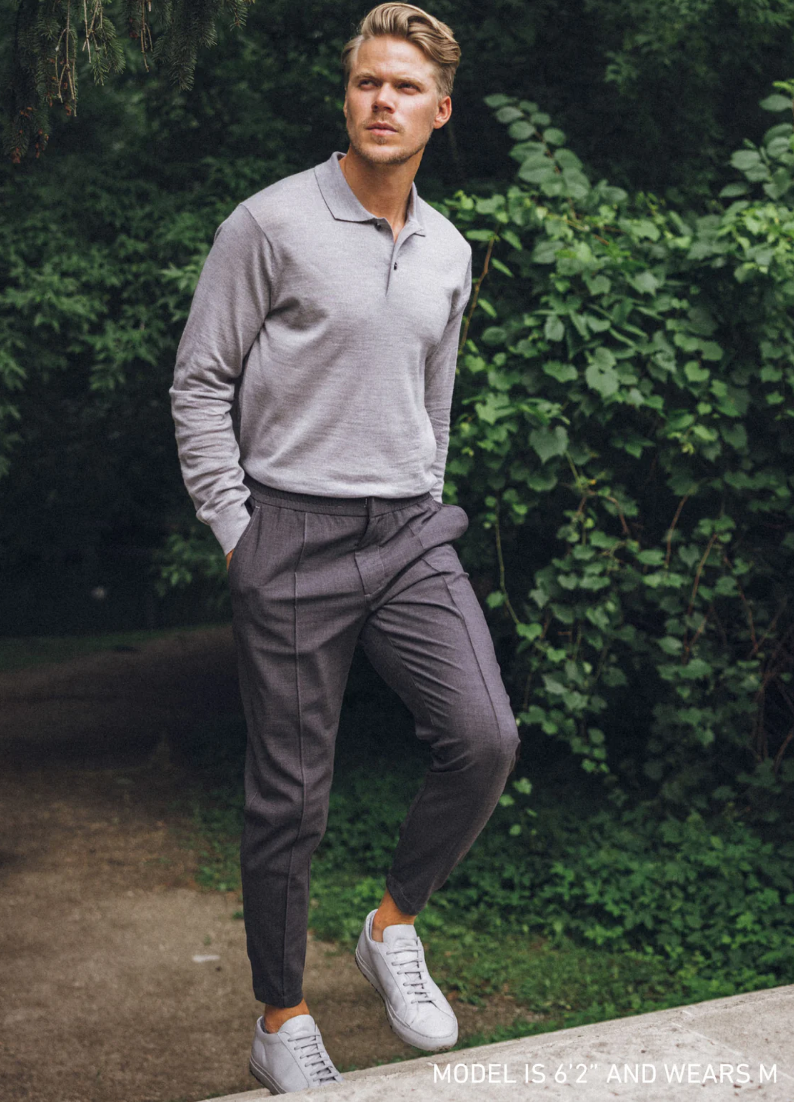 Saratoga LS Sweater Polo