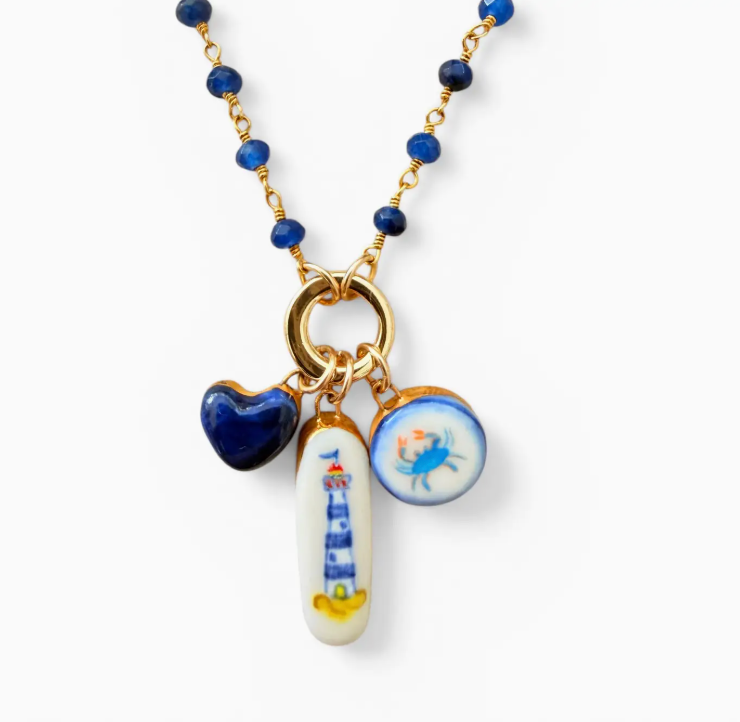 Blue Crab Charm