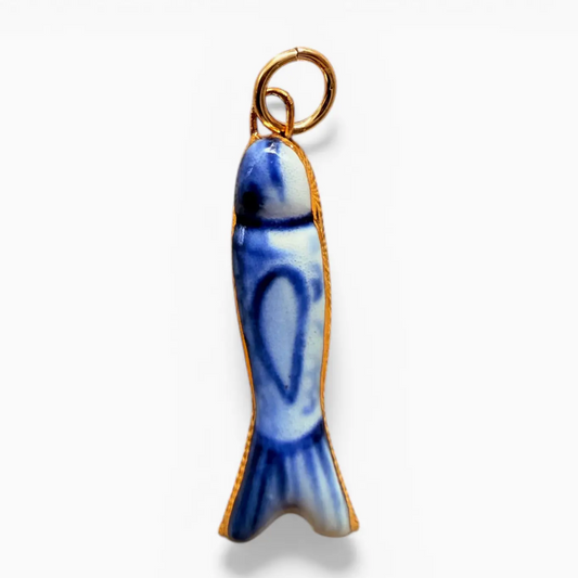 Blue Fish Charm