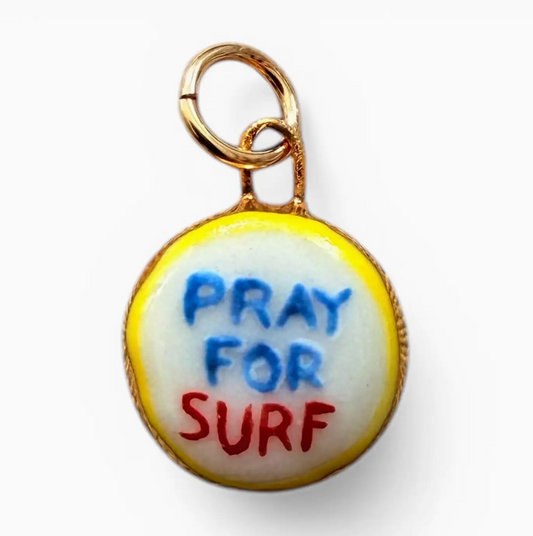 “Pray For Surf” Charm