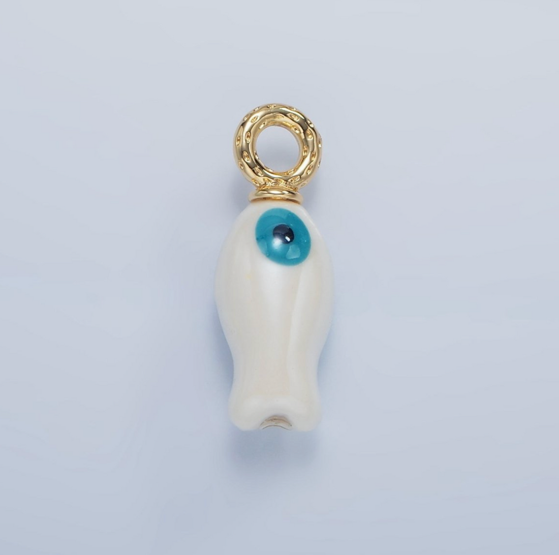 Enamel Fish Charm