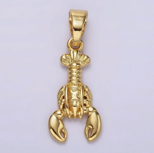 Gold Charm in Big Lobster