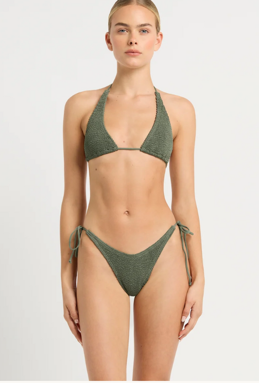 Sofie Bikini in Khaki - classic triangle top