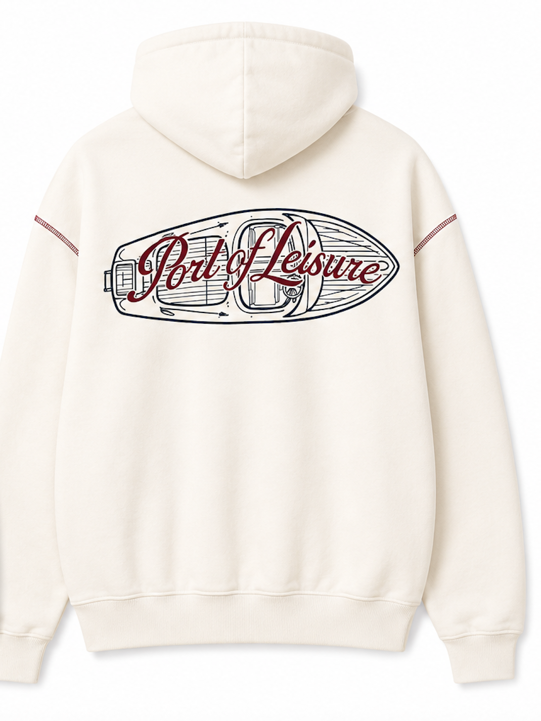 Port of Leisure Boat Hoodie