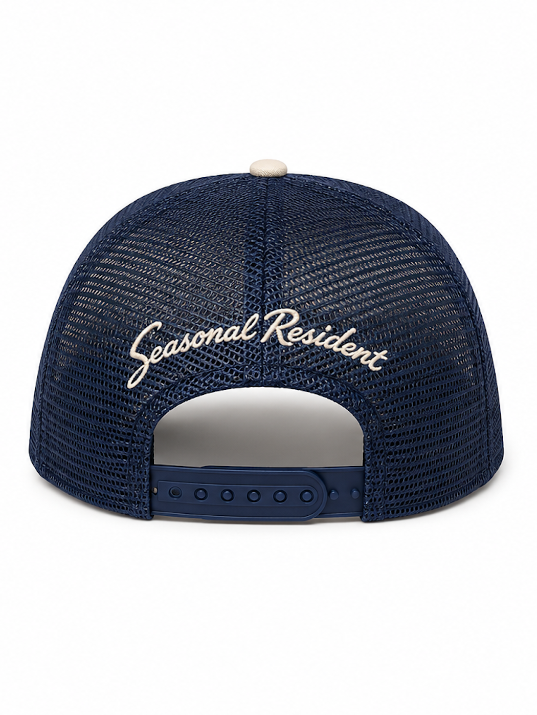 Seasonal Resident Apres Surf Club Mesh Trucker Hat