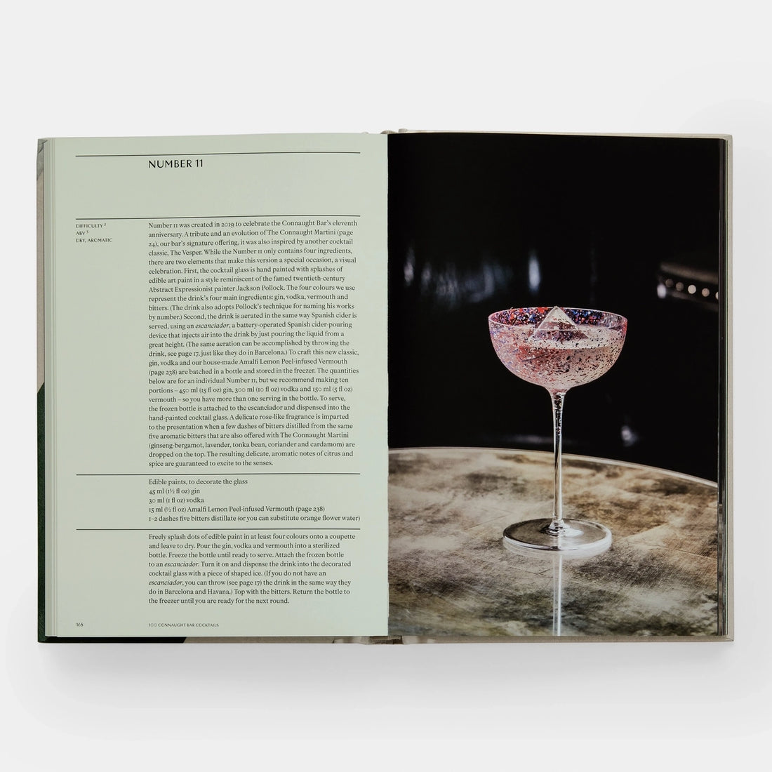 Connaught Bar Coffee Table Book